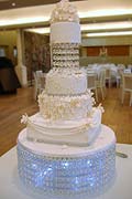Crystal Wedding cake